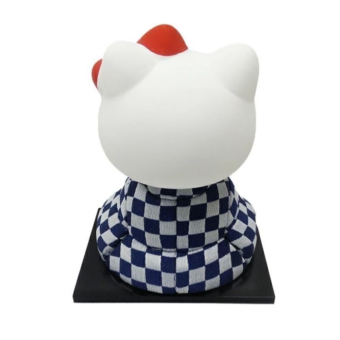 Hello Kitty人偶招財貓(日製)-細節圖7