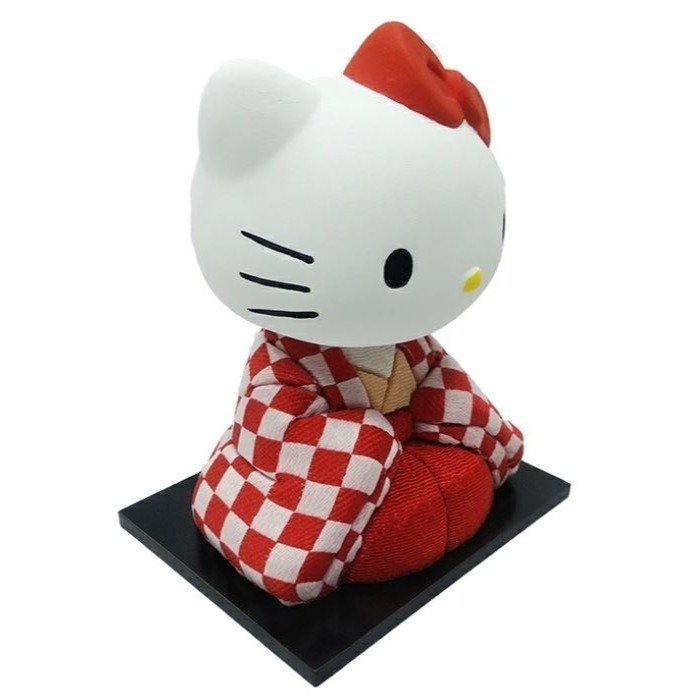 Hello Kitty人偶招財貓(日製)-細節圖9