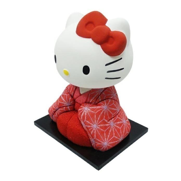 Hello Kitty人偶招財貓(日製)-細節圖3