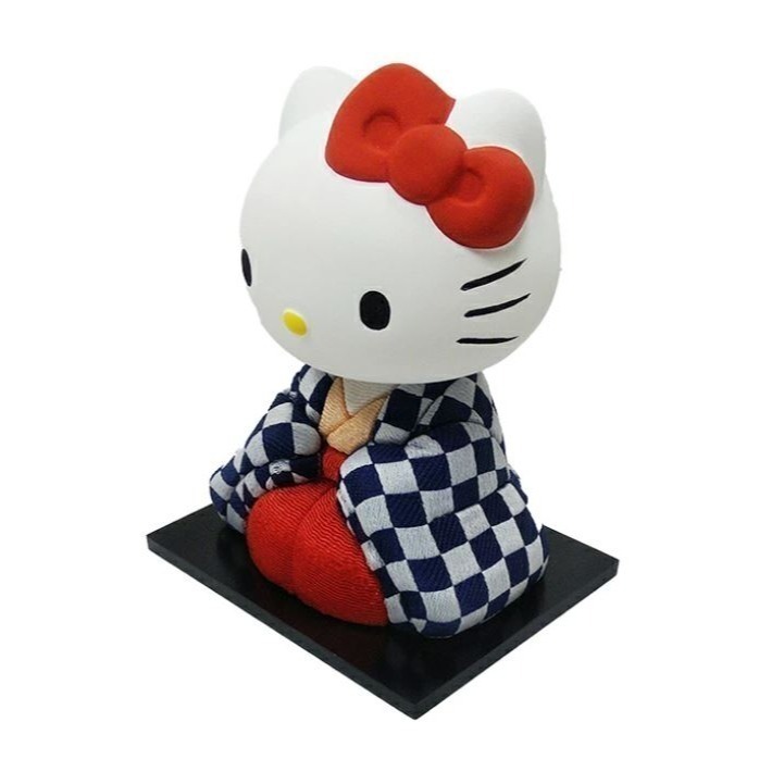 Hello Kitty人偶招財貓(日製)-細節圖6