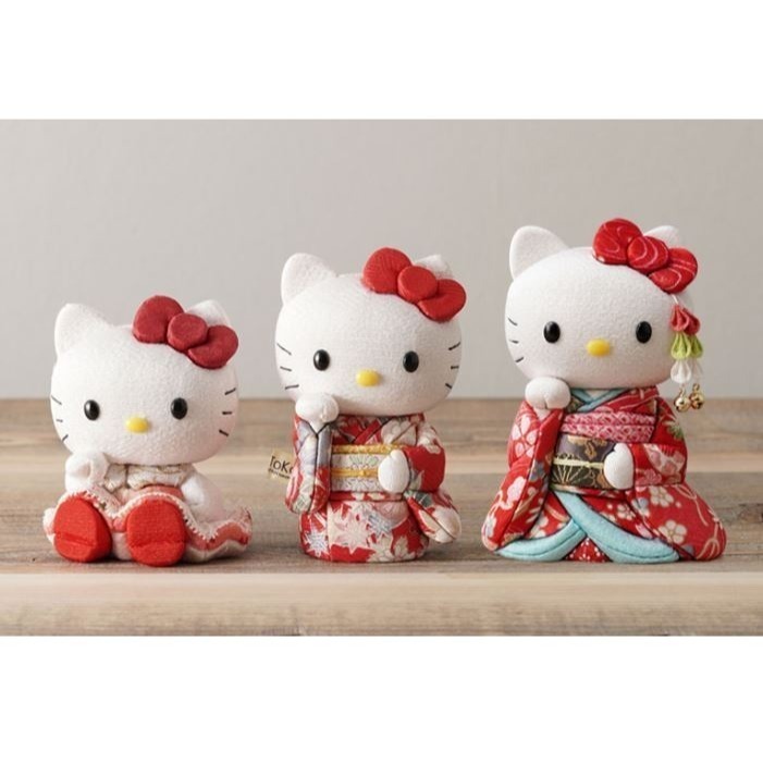 Hello Kitty手工製作招財貓(跪姿)-細節圖2