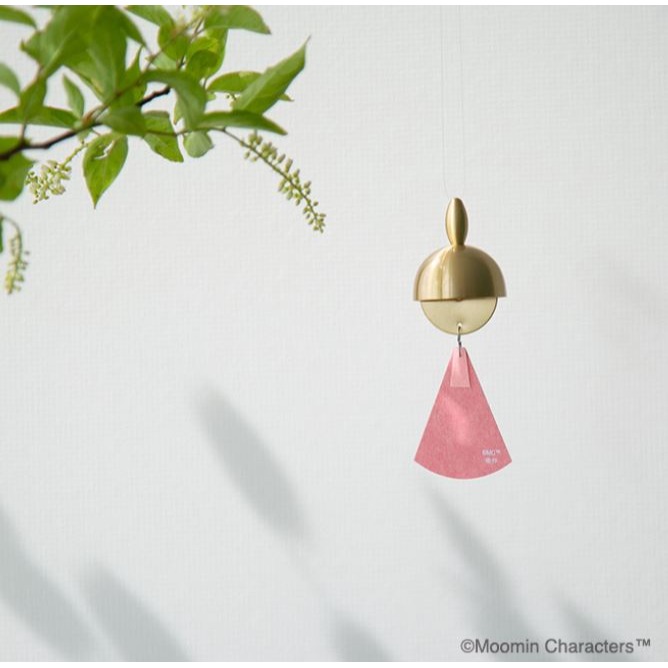 《日本能作》 嚕嚕米手工鑄造黃銅風鈴(共2款)-細節圖2