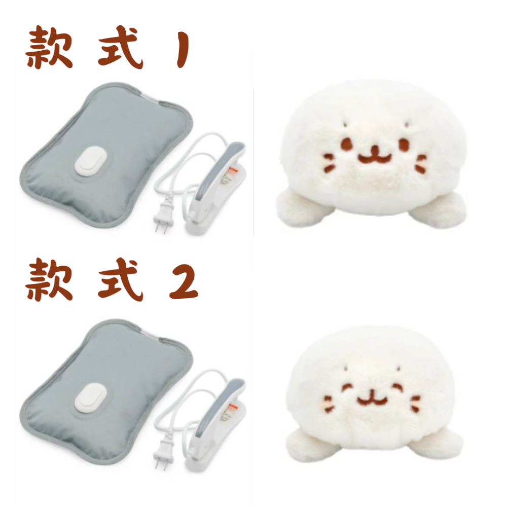 Sirotan海豹小白 蓄熱式發熱玩偶抱枕(冬天必備)-規格圖11