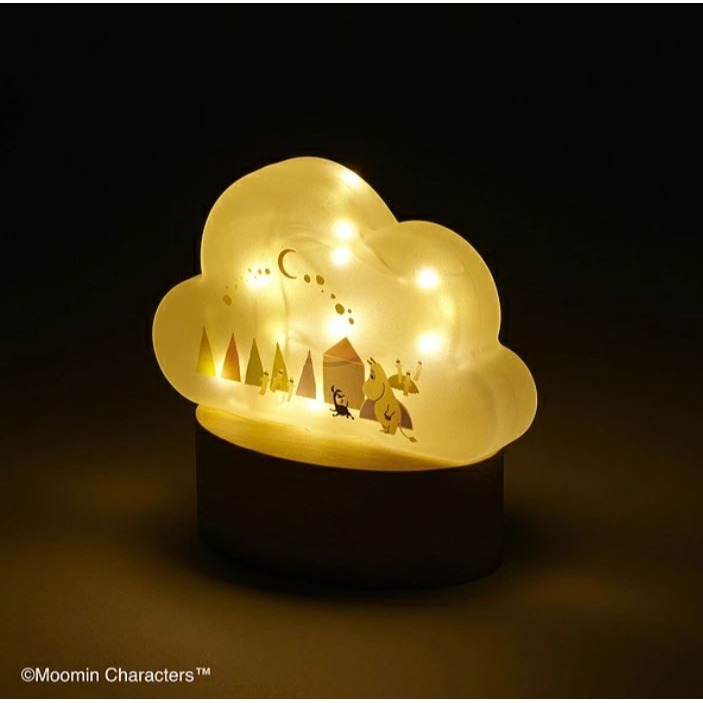 嚕嚕米 雲朵LED北歐風小夜燈-細節圖7