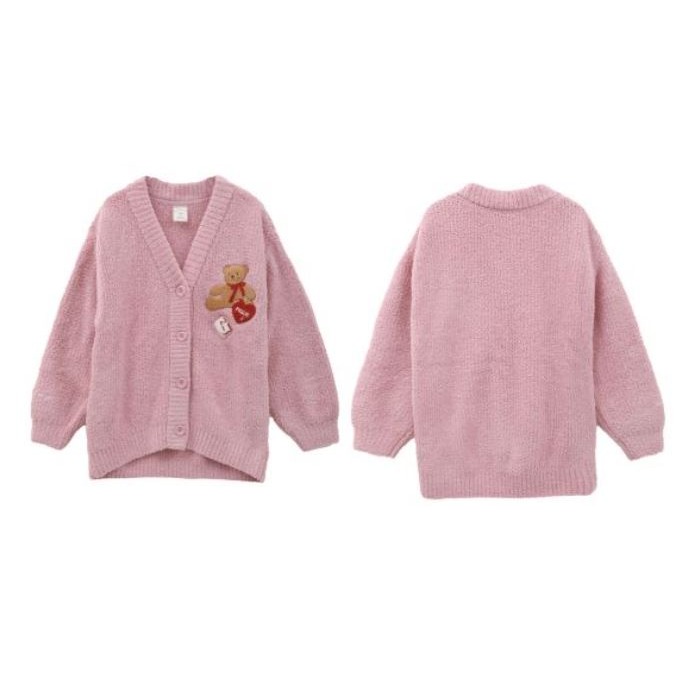 gelato pique 居家V領針織外套-細節圖3