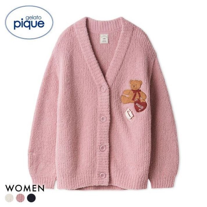 gelato pique 居家V領針織外套-規格圖5