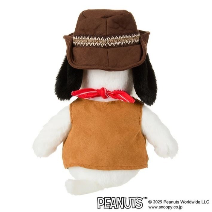 史努比 馬年牛仔造型玩偶-細節圖3