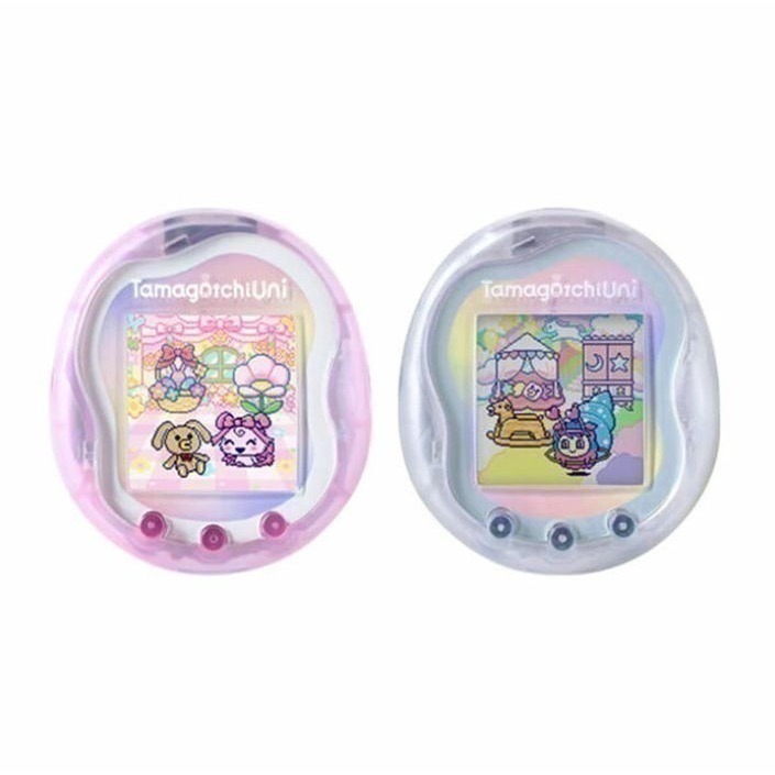 《新品》Tamagotchi塔麻可吉 UNI寵物機 粉/白-細節圖9
