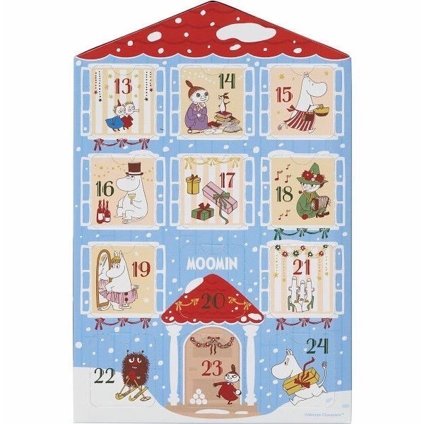 嚕嚕米 聖誕倒數巧克力/茶包月曆（多款）-細節圖2