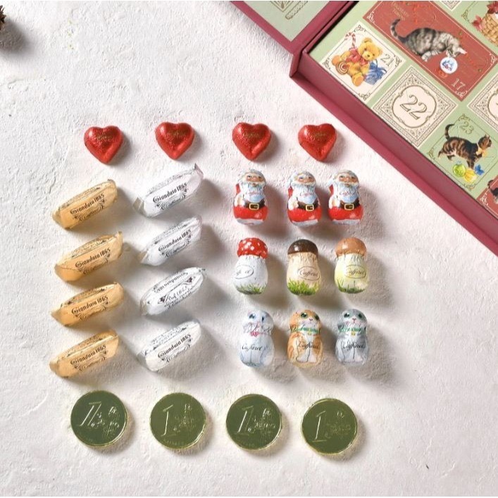 Caffarel義大利頂級聖誕節倒數巧克力(多款)-細節圖2