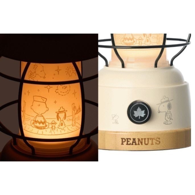 史努比 LED竹製露營燈(2款)-細節圖8