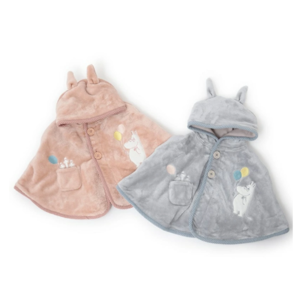 kladskap嚕嚕米 嬰幼兒氣球斗篷、毛毯、圍兜兜-細節圖7