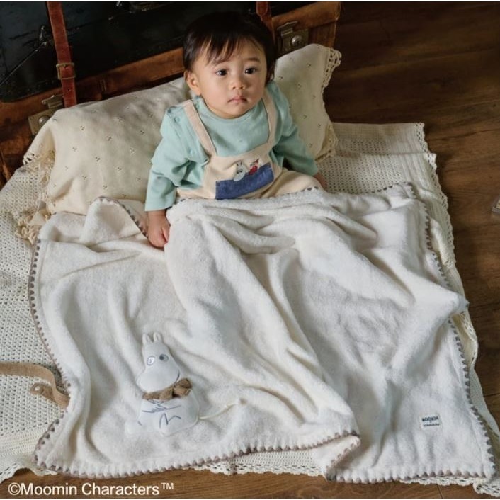 kladskap嚕嚕米 嬰幼兒氣球斗篷、毛毯、圍兜兜-細節圖8