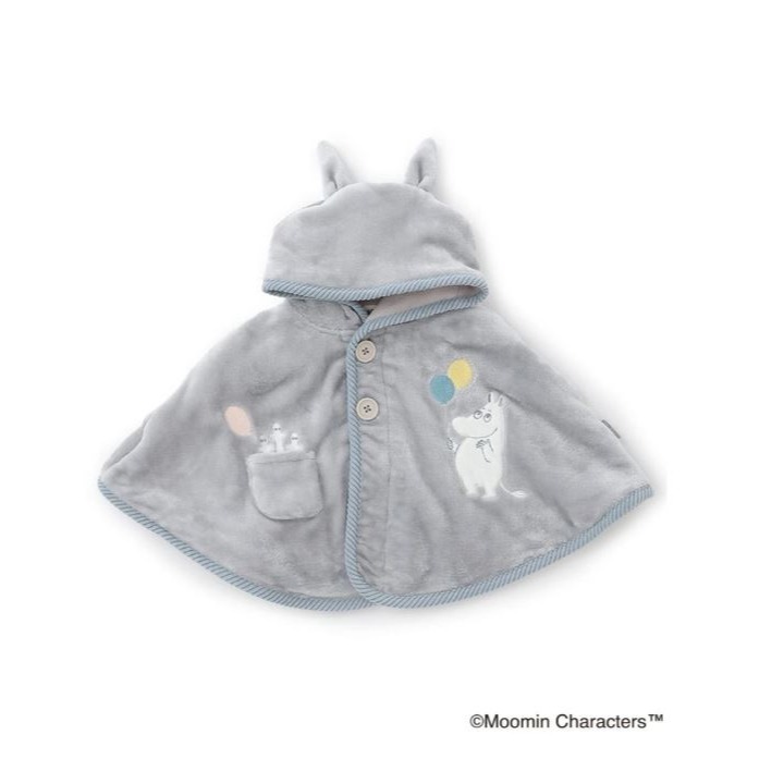 kladskap嚕嚕米 嬰幼兒氣球斗篷、毛毯、圍兜兜-規格圖10