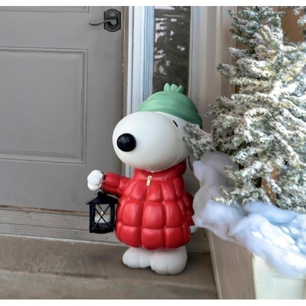 史努比 羽絨衣造型LED迎賓燈-細節圖5