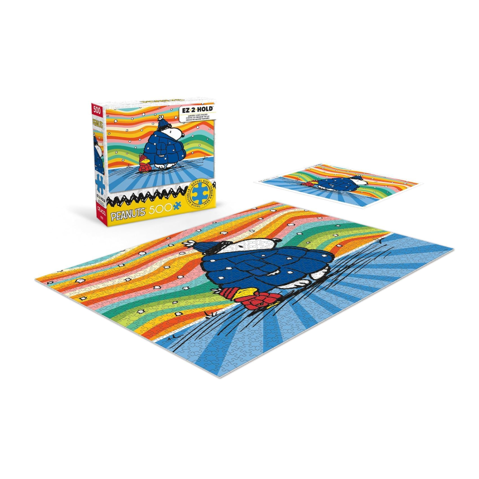 Ceaco史努比 羽絨外套500片拼圖(多款)-細節圖2