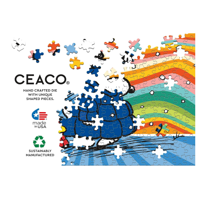 Ceaco史努比 羽絨外套500片拼圖(多款)-細節圖6