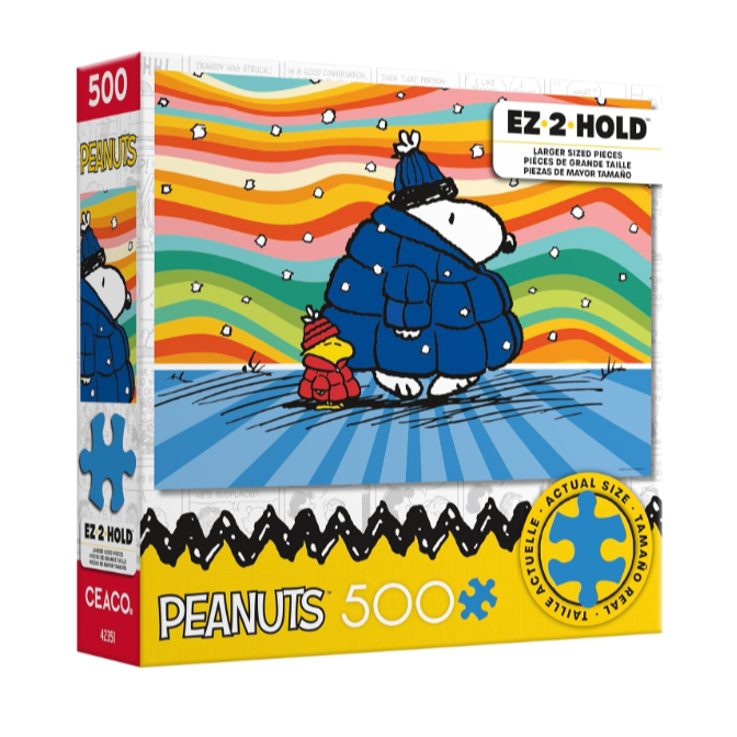 Ceaco史努比 羽絨外套500片拼圖(多款)-規格圖11