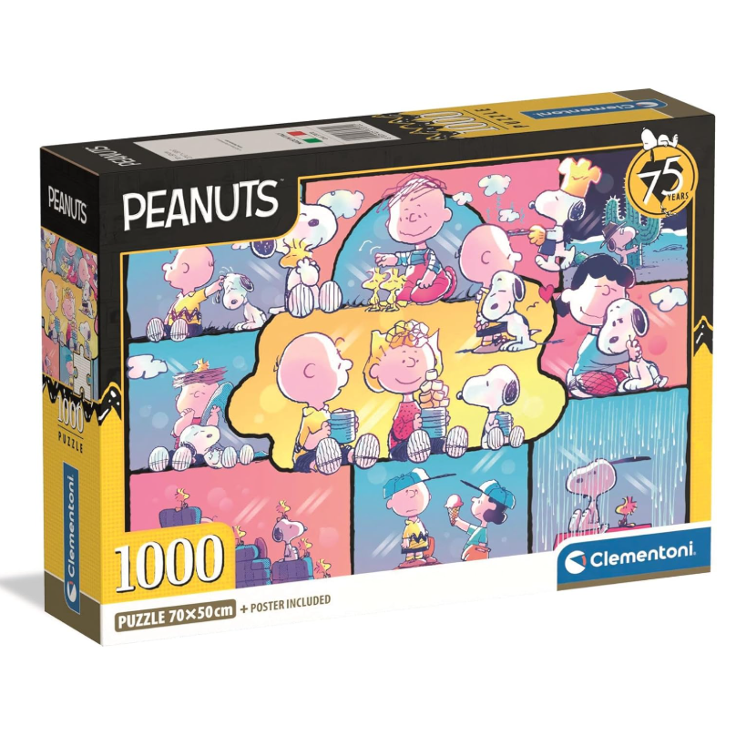Clementoni 史努比 1000片