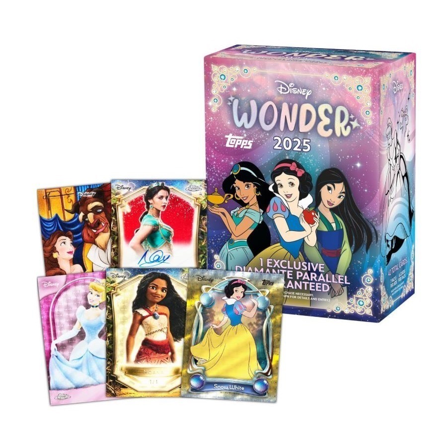 《美國版》2025 Topps Disney Wonder 角色卡牌盲卡包(共2款)-細節圖9