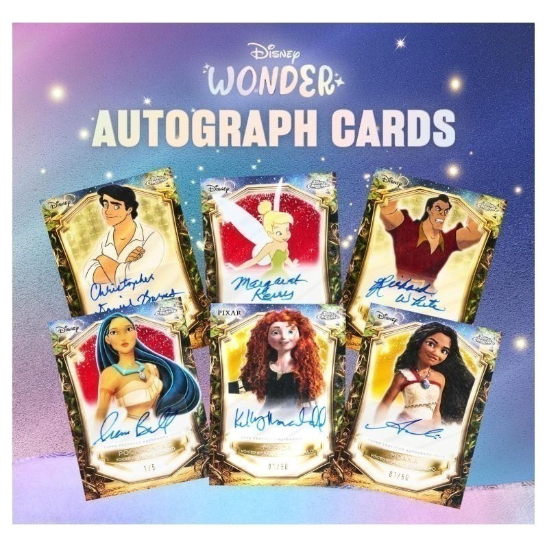 2025 Topps Disney Wonder 角色卡牌盲卡包(共3款)-細節圖6