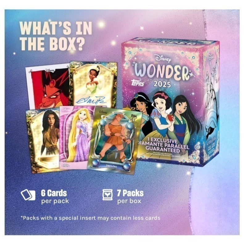 2025 Topps Disney Wonder 角色卡牌盲卡包(共3款)-細節圖10