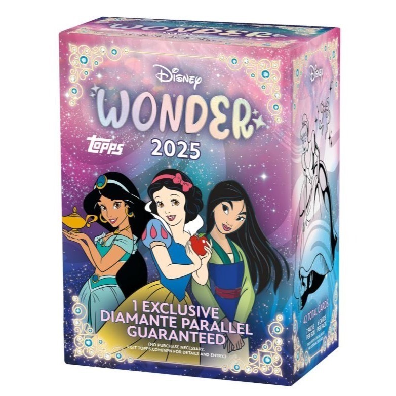 《美國版》2025 Topps Disney Wonder 角色卡牌盲卡包(共2款)-規格圖10