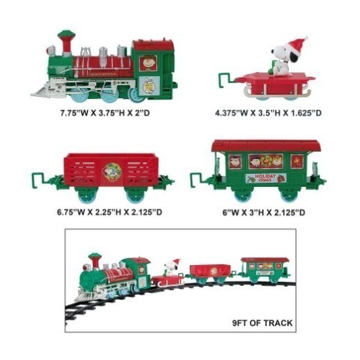 史努比/米奇 特快12件聖誕火車套裝-細節圖4