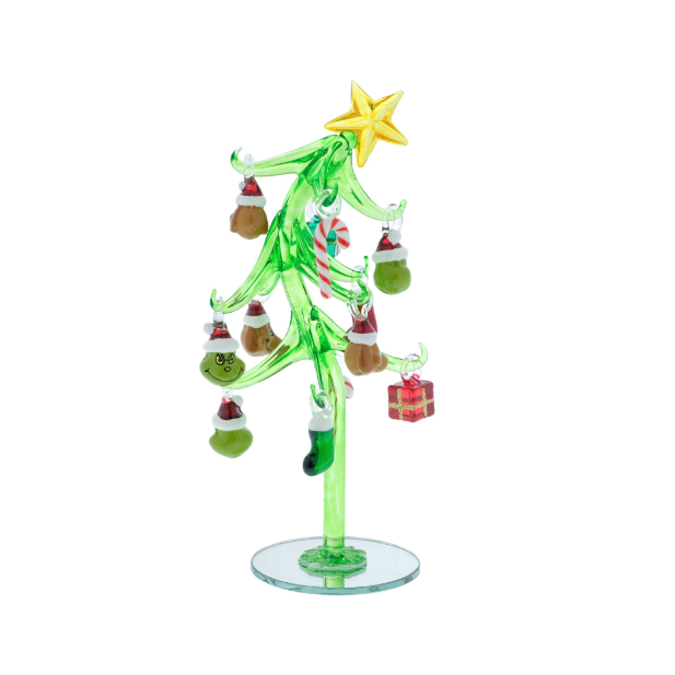 鬼靈精/史迪奇 玻璃聖誕樹13件套組-細節圖2