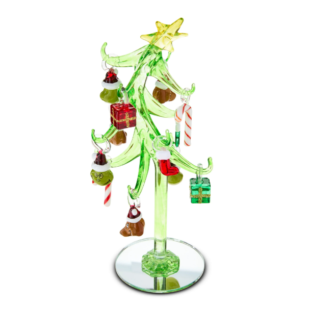 鬼靈精/史迪奇 玻璃聖誕樹13件套組-細節圖4