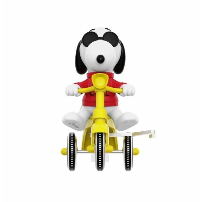 Super7 Peanuts JOE COOL/查理布朗發條三輪車公仔-細節圖3