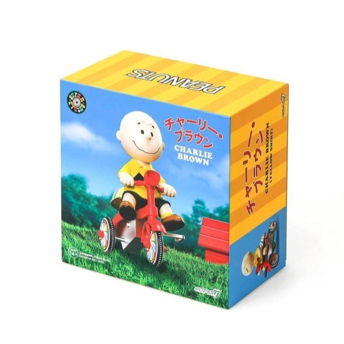 Super7 Peanuts JOE COOL/查理布朗發條三輪車公仔(多款)-細節圖11
