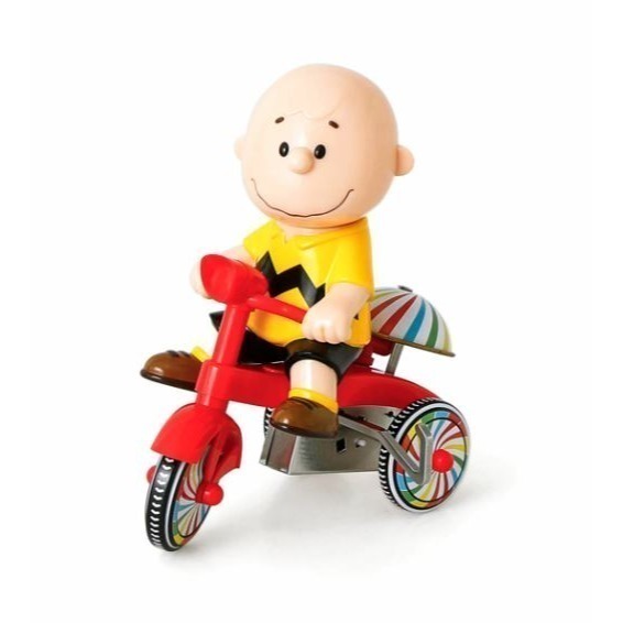 Super7 Peanuts JOE COOL/查理布朗發條三輪車公仔(多款)-規格圖11