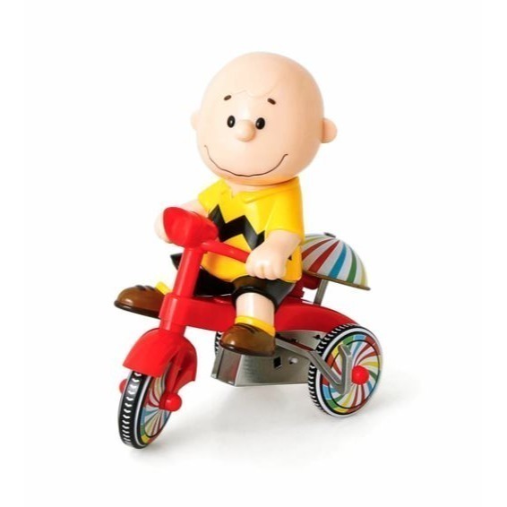 Super7 Peanuts JOE COOL/查理布朗發條三輪車公仔(多款)-規格圖11
