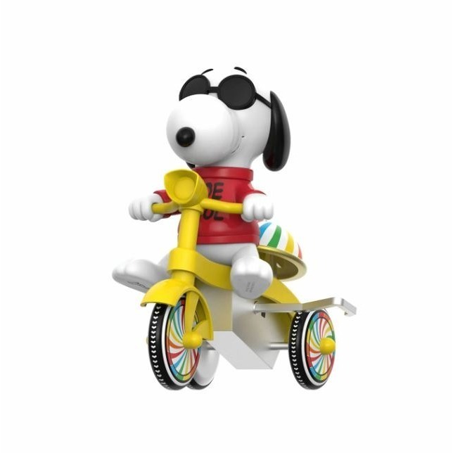 Super7 Peanuts JOE COOL/查理布朗發條三輪車公仔-規格圖11