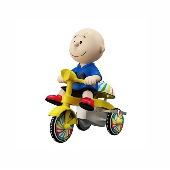 Super7 Peanuts JOE COOL/查理布朗發條三輪車公仔(多款)-規格圖11