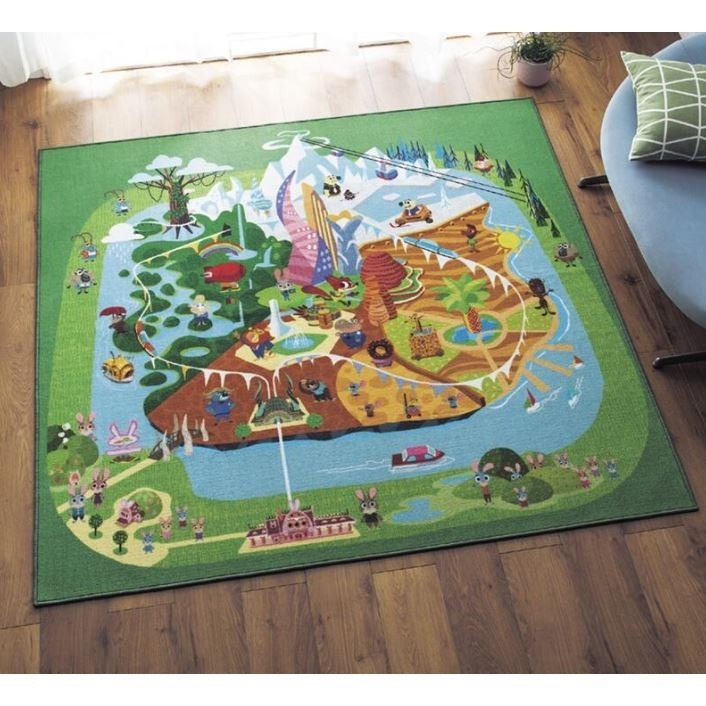 Zootopia動物方程式 短毛地墊/地毯-細節圖4