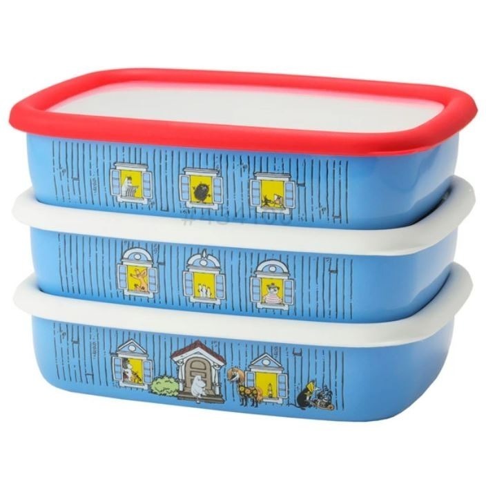 嚕嚕米 琺瑯鍋具、保鮮盒(多款)-規格圖11