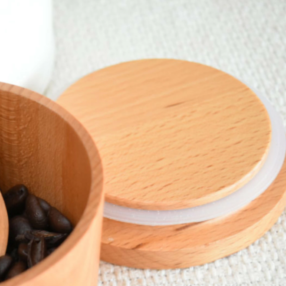 嚕嚕米 木製密封儲物罐(150/250ML)-細節圖3