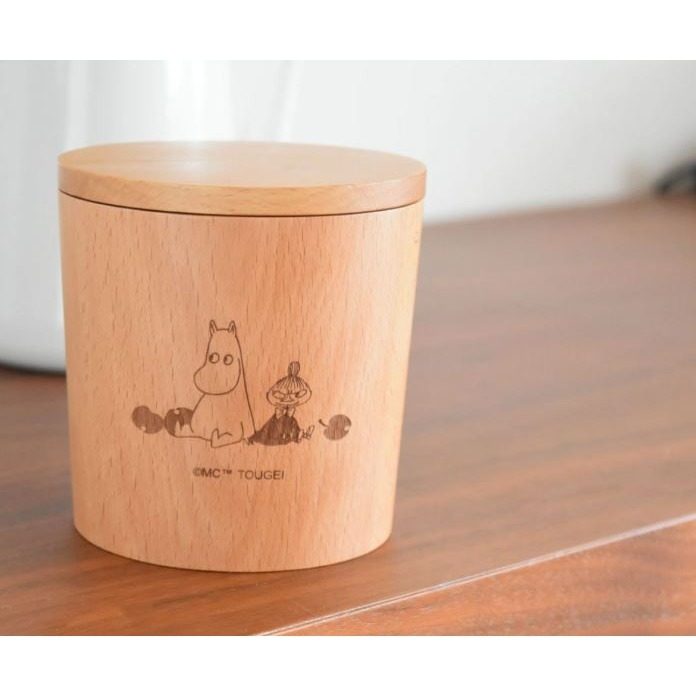 嚕嚕米 木製密封儲物罐(150/250ML)-細節圖6