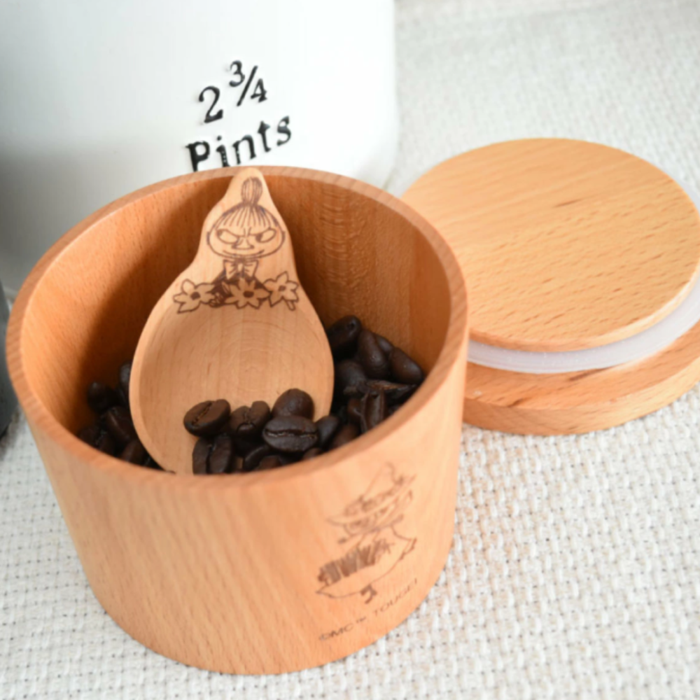 嚕嚕米 木製密封儲物罐(150/250ML)-細節圖10