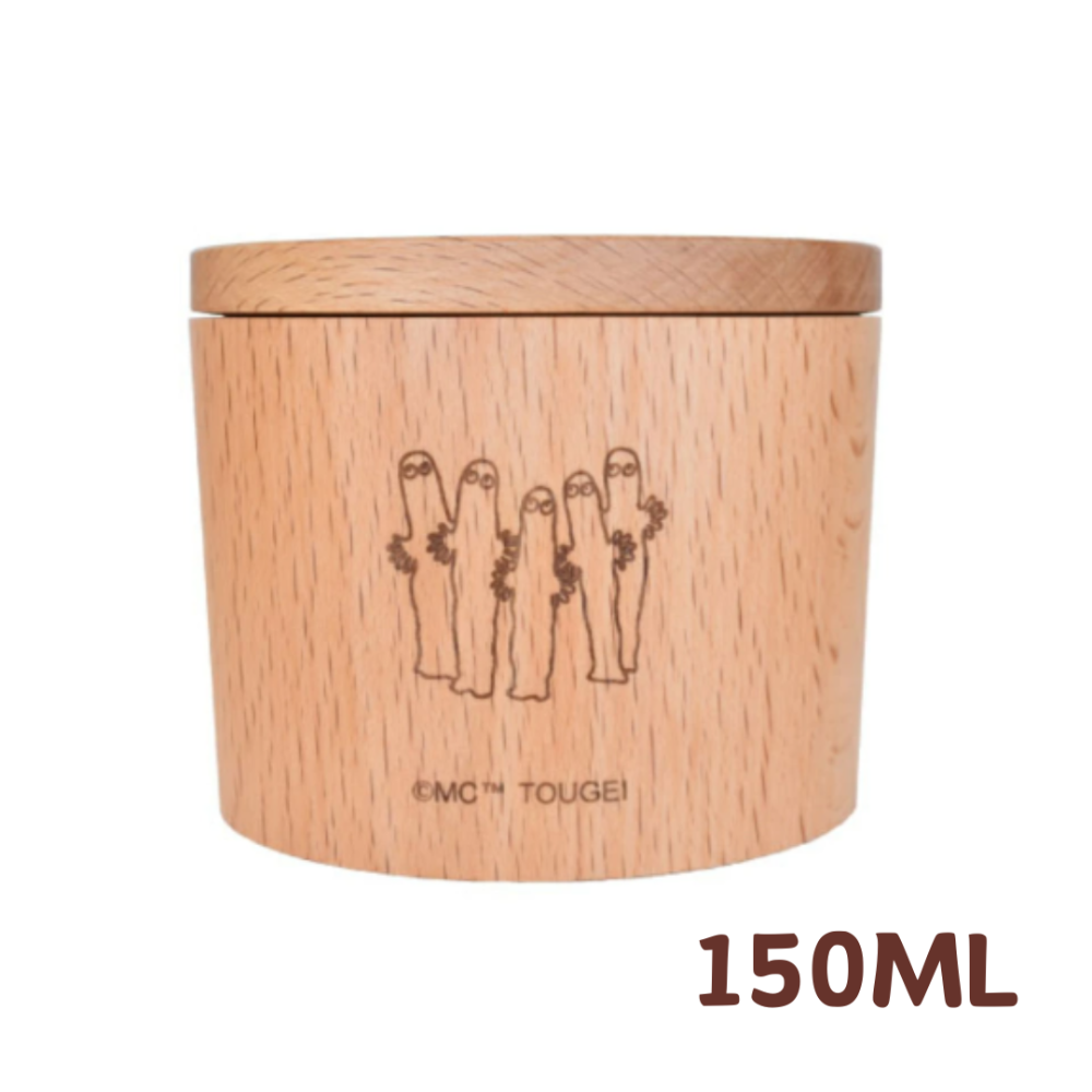 嚕嚕米 木製密封儲物罐(150/250ML)-規格圖11