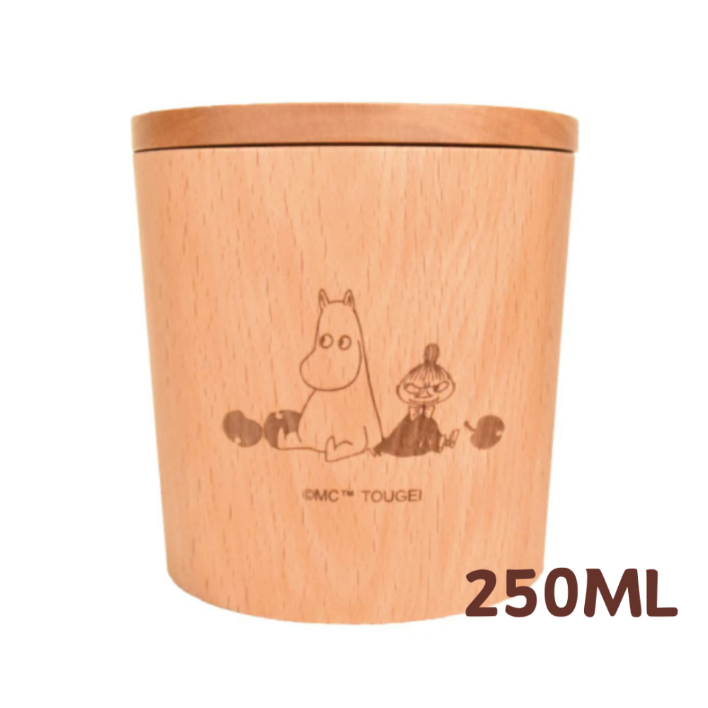 嚕嚕米 木製密封儲物罐(150/250ML)-規格圖11