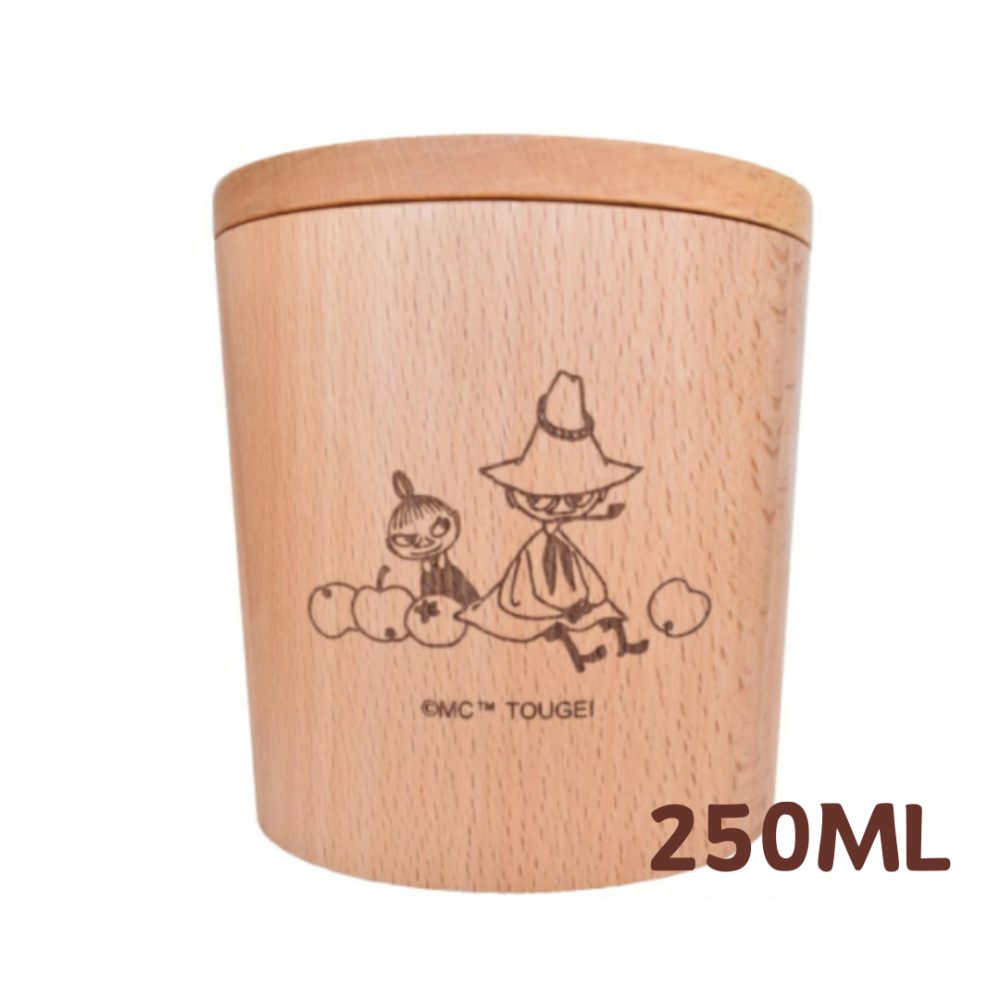 嚕嚕米 木製密封儲物罐(150/250ML)-規格圖11