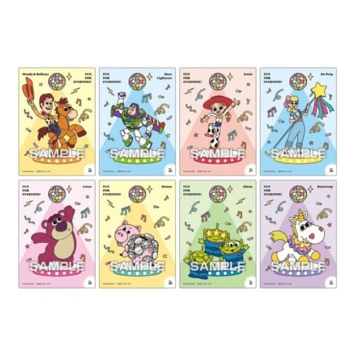 玩具總動員 透明收藏卡 16入/盒(食玩)-細節圖5