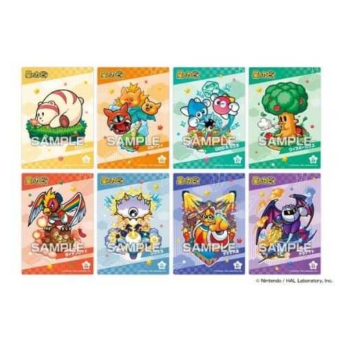 星之卡比 透明收藏卡 16入/盒(食玩)-細節圖5