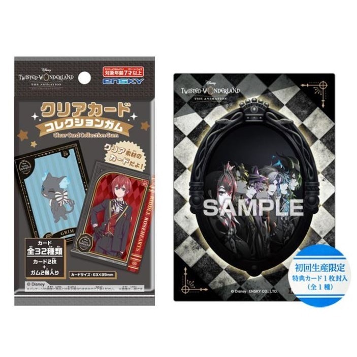 迪士尼扭曲仙境 透明收藏卡 16入/盒(食玩)-細節圖2