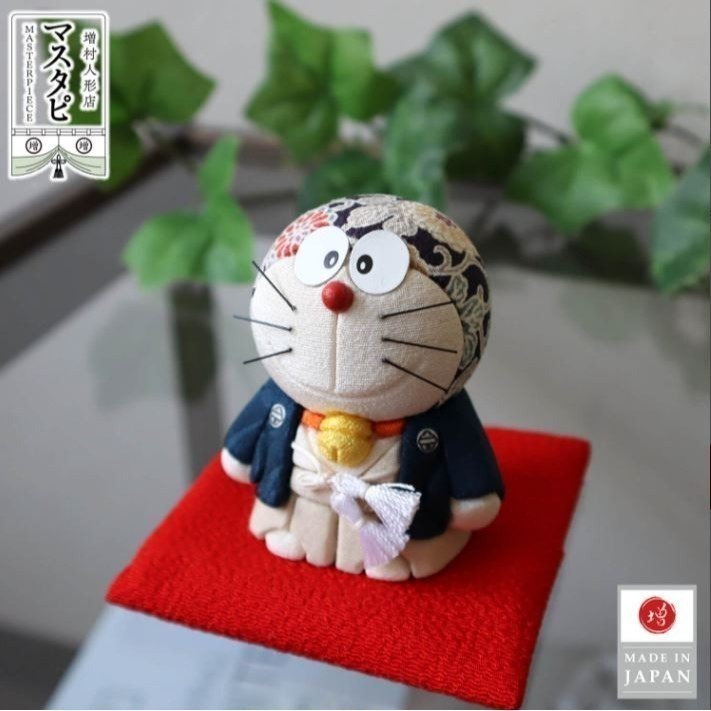 國寶大師幸一光 哆啦A夢/哆啦美江戶木目込人形 (日本傳統工藝/限量收藏/頂級入厝祝賀禮/附專屬玻璃防塵框)-規格圖9
