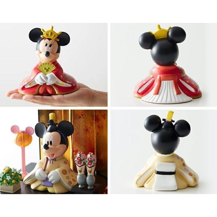 迪士尼 米奇米妮女兒節人形-細節圖7