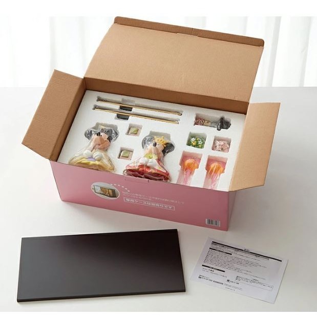 迪士尼 米奇米妮女兒節人形-細節圖8